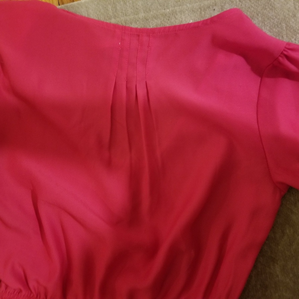 mid-length bright dress *button up* - Picture 2 of 3